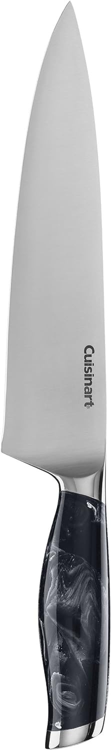 Cuisinart C77MB-8CFBK Marbled Collection 8 Chef Knife, Black