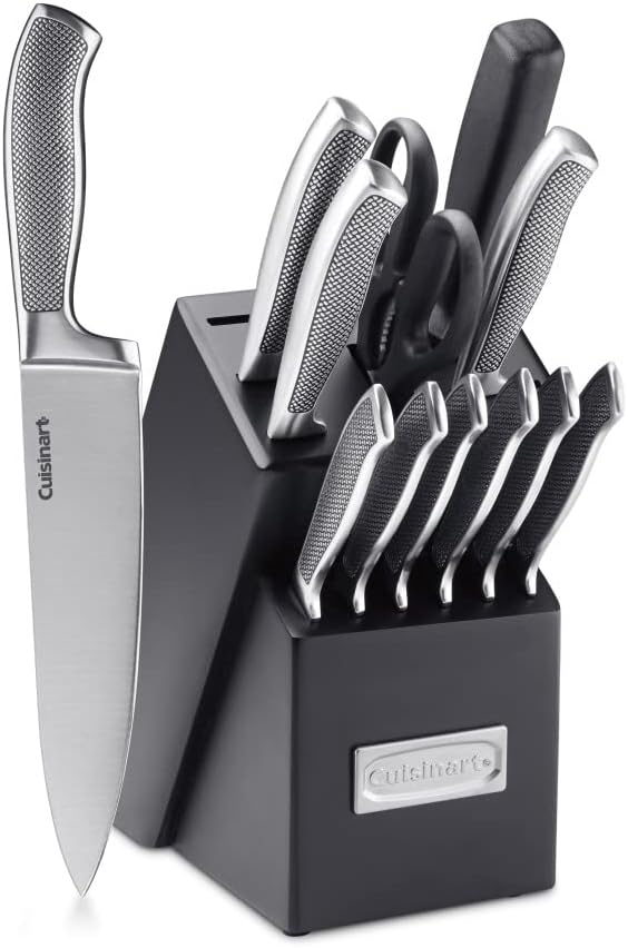 Cuisinart C77SS-13P 13-pc. Graphix Collection Block Set, Stainless Steel