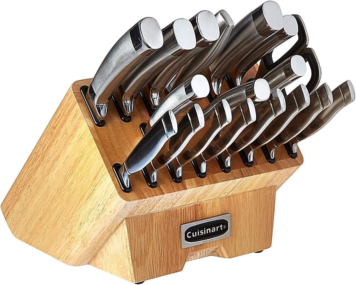 Cuisinart C77SS-19P Normandy 19 Piece Cutlery Block Set, Stainless Steel