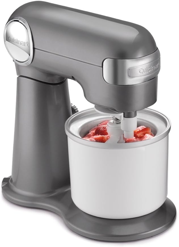 Cuisinart Fresh Fruit & Ice Cream Maker Attachment, White