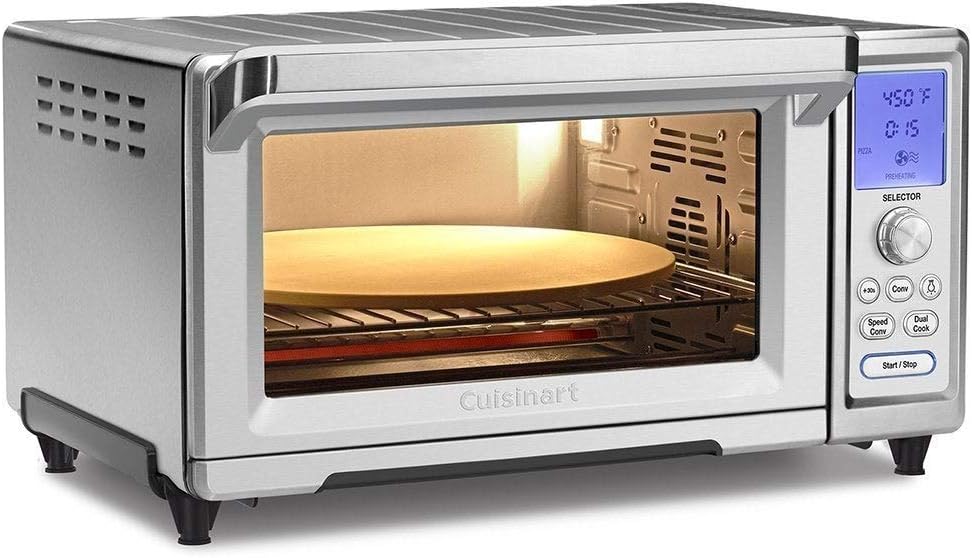 Cuisinart Convection Toaster Oven, Stainless Steel, TOB-260N1