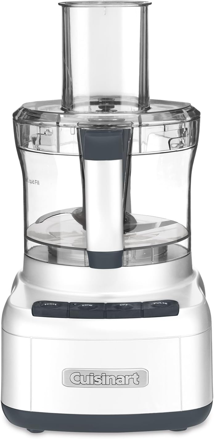 Cuisinart Elemental Small Food Processor, 8-Cup, White