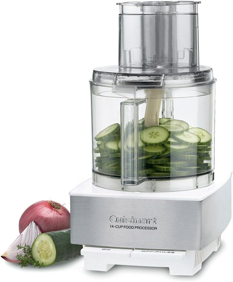 Cuisinart DFP-14BCWNY Food Processor Custom, 14 Cup, White