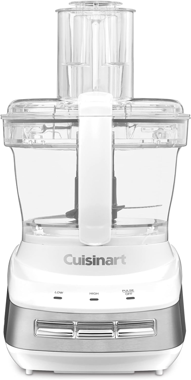 Cuisinart FP-110 Core Custom 10-Cup Multifunctional Food Processor, White and Stainless