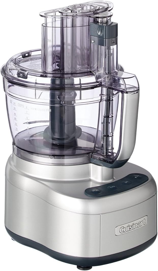 Cuisinart Elemental Small Food Processor, 13-Cup, Silver