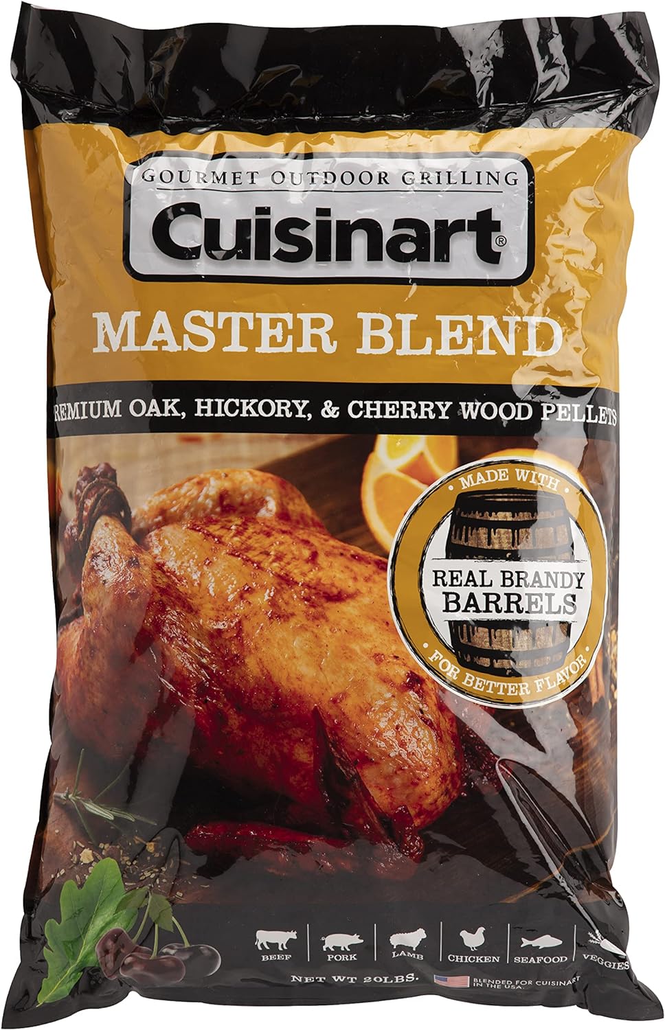 Cuisinart CWPL-207, Smoking Pellets, Master' Blend BBQ