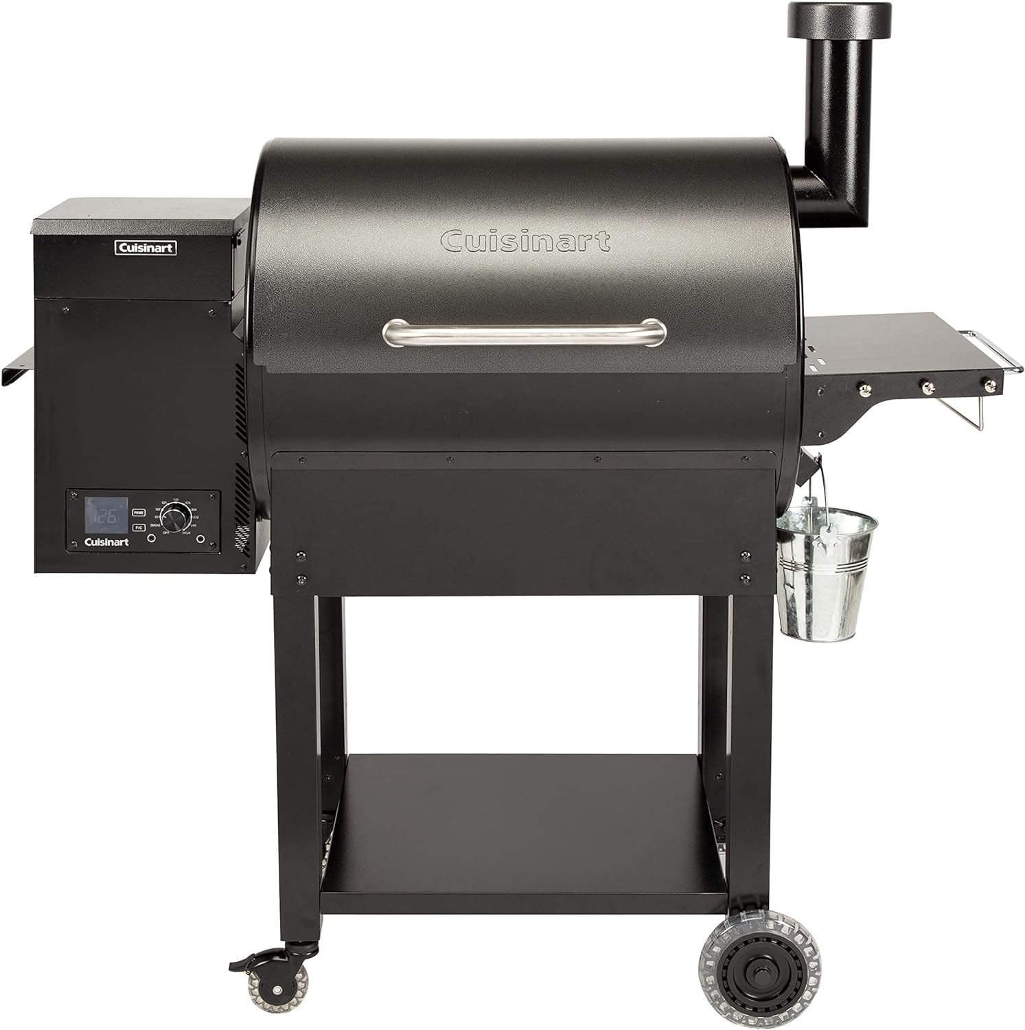 Cuisinart CPG-700 Grill and Smoker, 52x24.5x49.3, Deluxe Wood Pellet Grill & Smoker