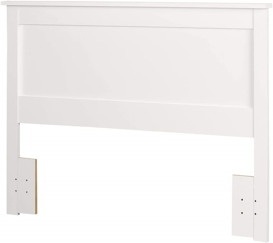 South Shore Vito Headboard Full/Queen , 54/60-Inch, Pure White