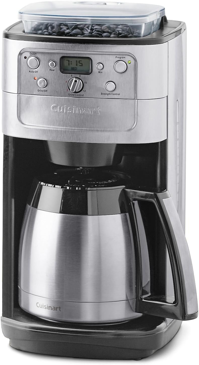 Cuisinart DGB-900BC Grind & Brew Thermal 12-Cup Automatic Coffeemaker