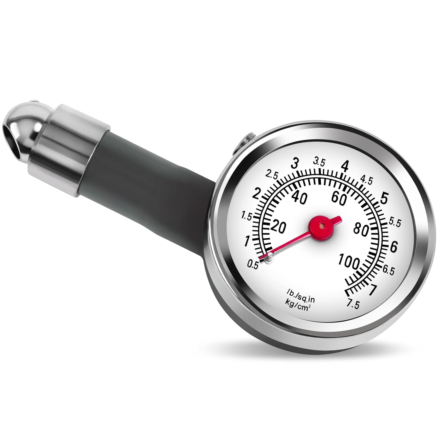 Tire Pressure Gauge for Cars (0-100 Psi), Mechanical Tire Gauges for Tire Pressure, Tire Pressure Gauge Heavy Duty, Tire Air Gauge for Motorcycles, Trucks, Bicycles