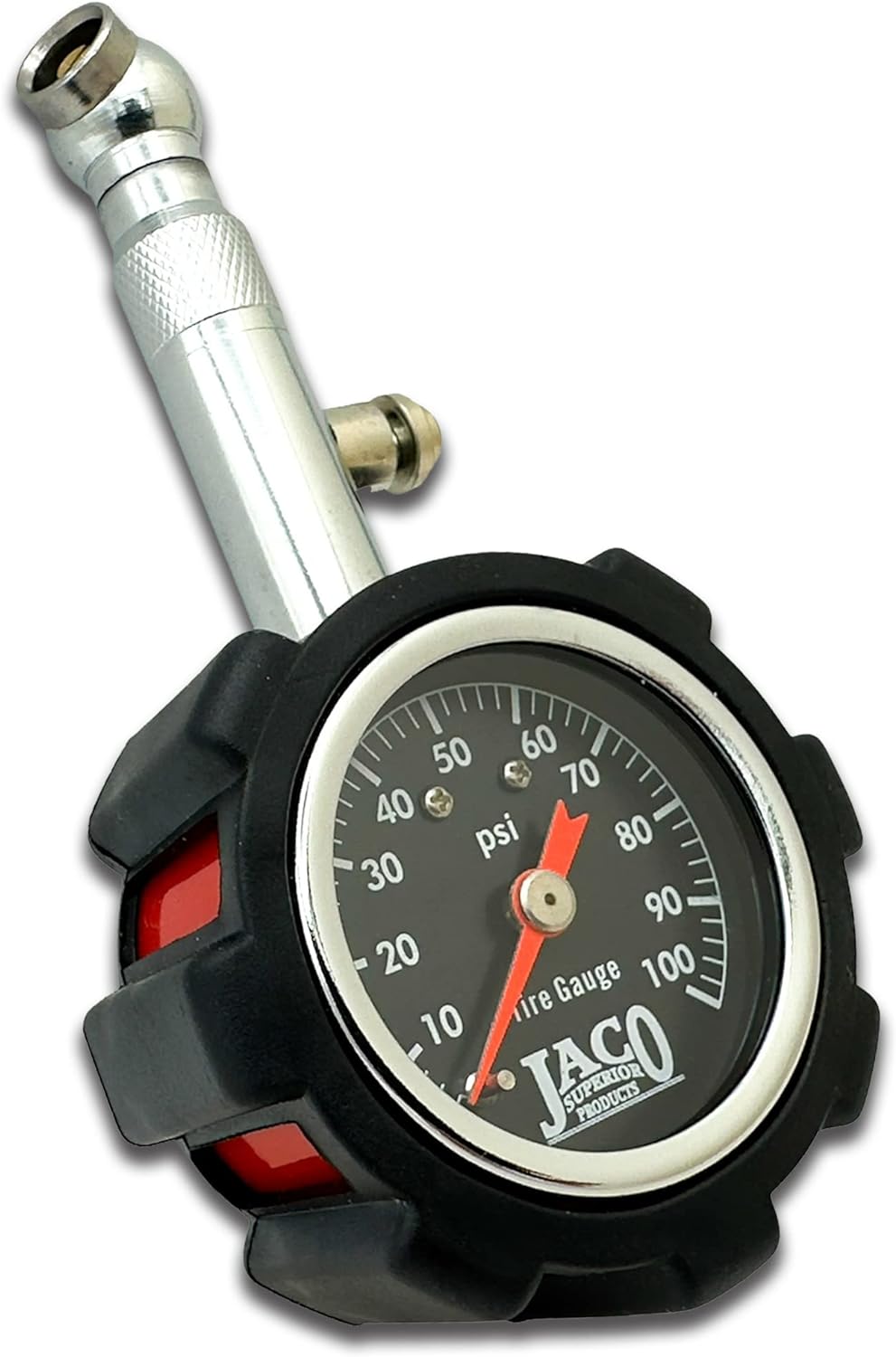 JACO Deluxe Tire Pressure Gauge - 100 PSI