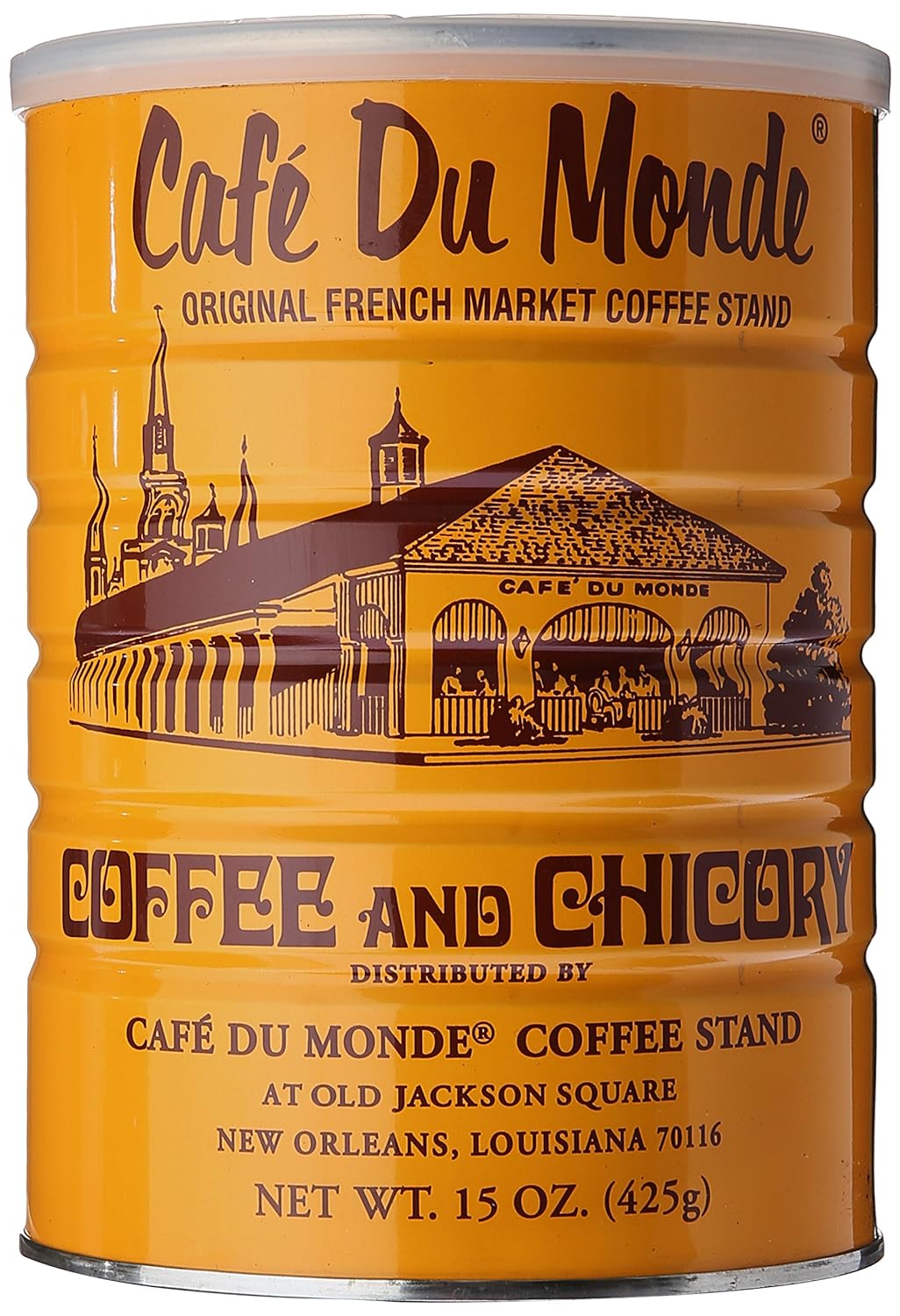 Cafe Du Monde Coffee Chicory, 15 Ounce Ground