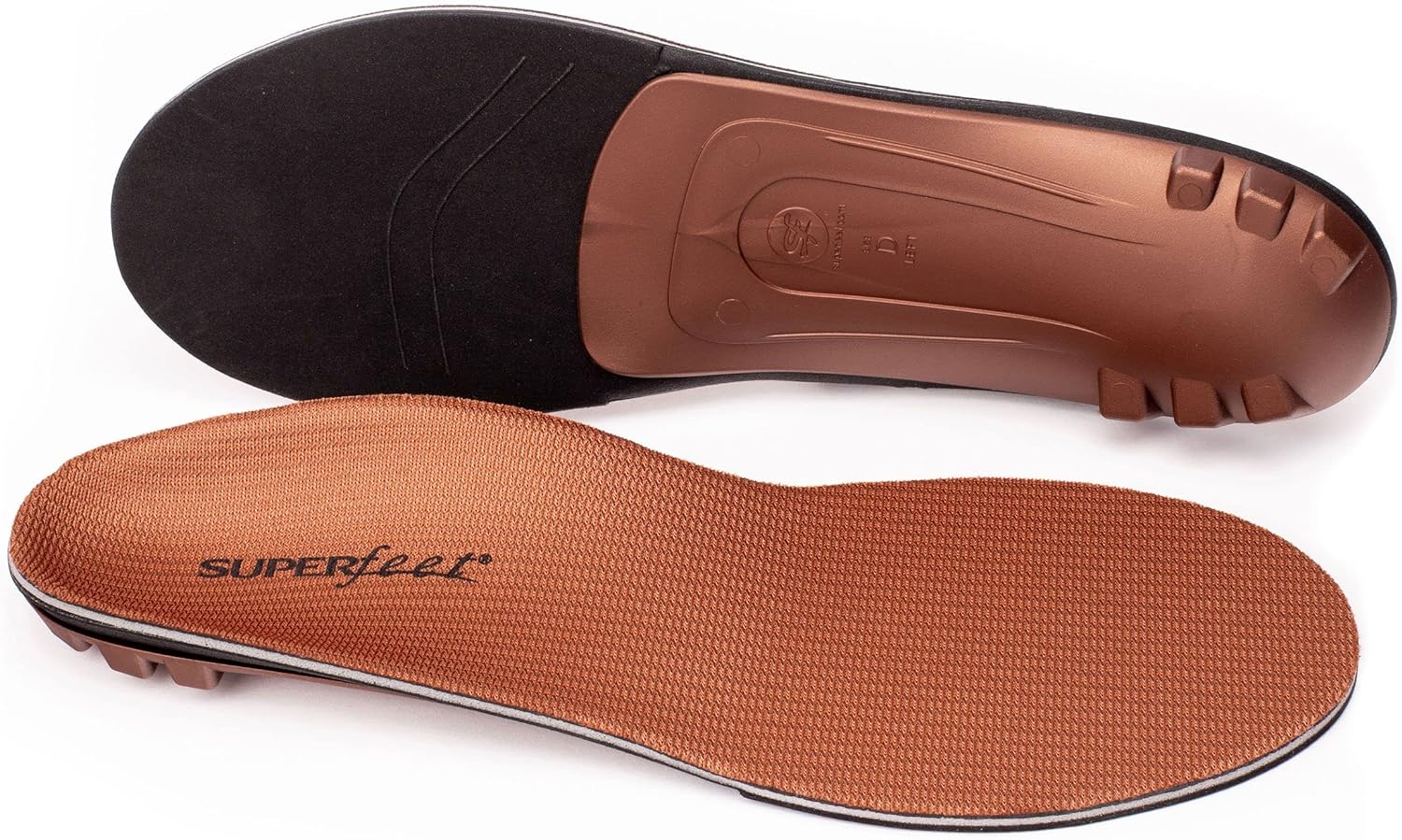 Superfeet All-Purpose Memory Foam Support Insoles - Trim-To-Fit Cushioned Arch Support Shoe Insert - Professional Grade - 7.5-9 Men / 8.5-10 Women