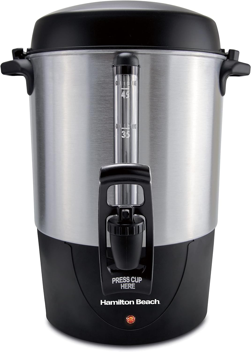 Hamilton Beach 45 Cup Fast Brew Coffee Urn and Hot Beverage Dispenser, 40521