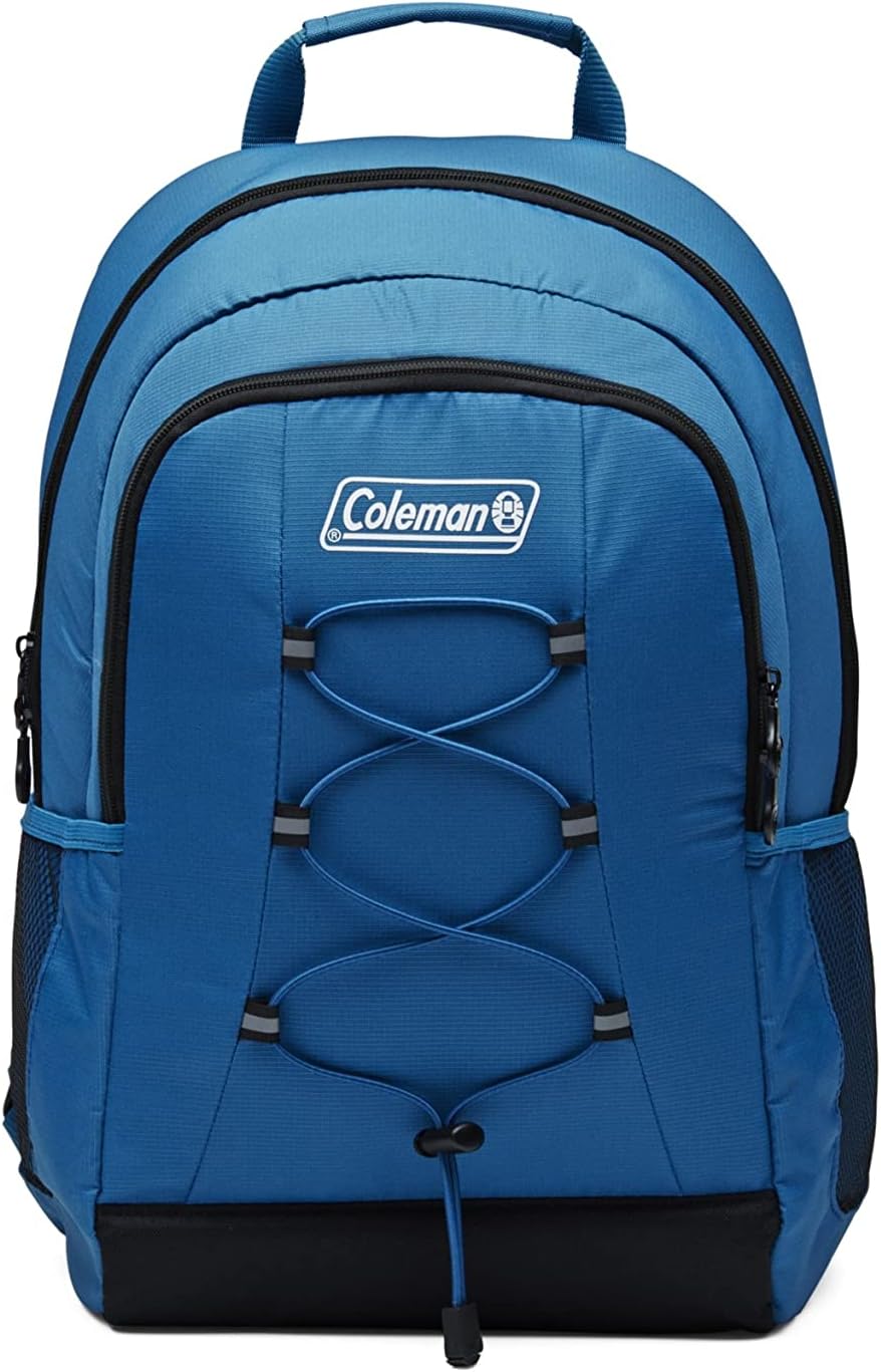 Coleman Chiller Series Insulated Soft Coolers, Leak-Proof 9/16/28/30/42 Can Coolers with Ice Retention, Wheeled & Backpack Cooler Options Available, Great for Camping, Beach, Sports, Pool, & More