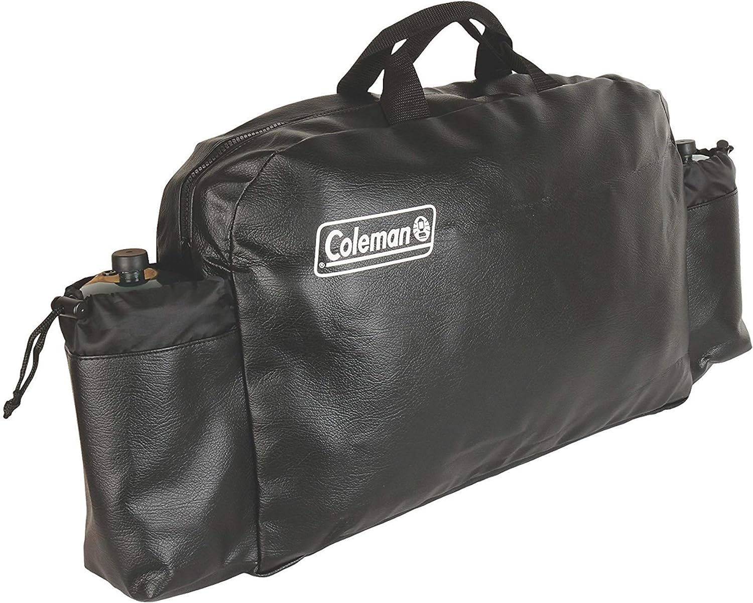 Coleman Stove Carry Case, Protective Cover for Coleman Grills & Stoves with Carry Handle, Durable Zipper, & 2 Large Storage Pockets, Fits Most Stoves/Grills