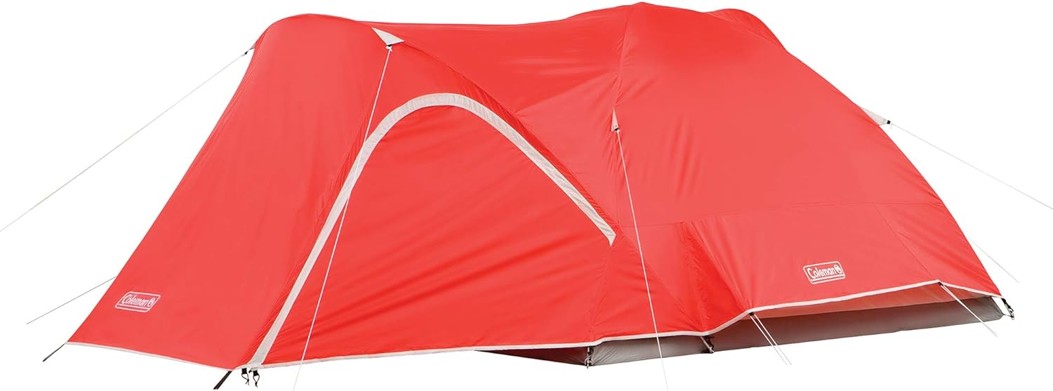 Coleman Hooligan Backpacking Tent, 2/3/4 Person Lightweight Backpacking Tent, Includes Full Rainfly, Storage Pocket, Carry Bag and 10 Minute Setup