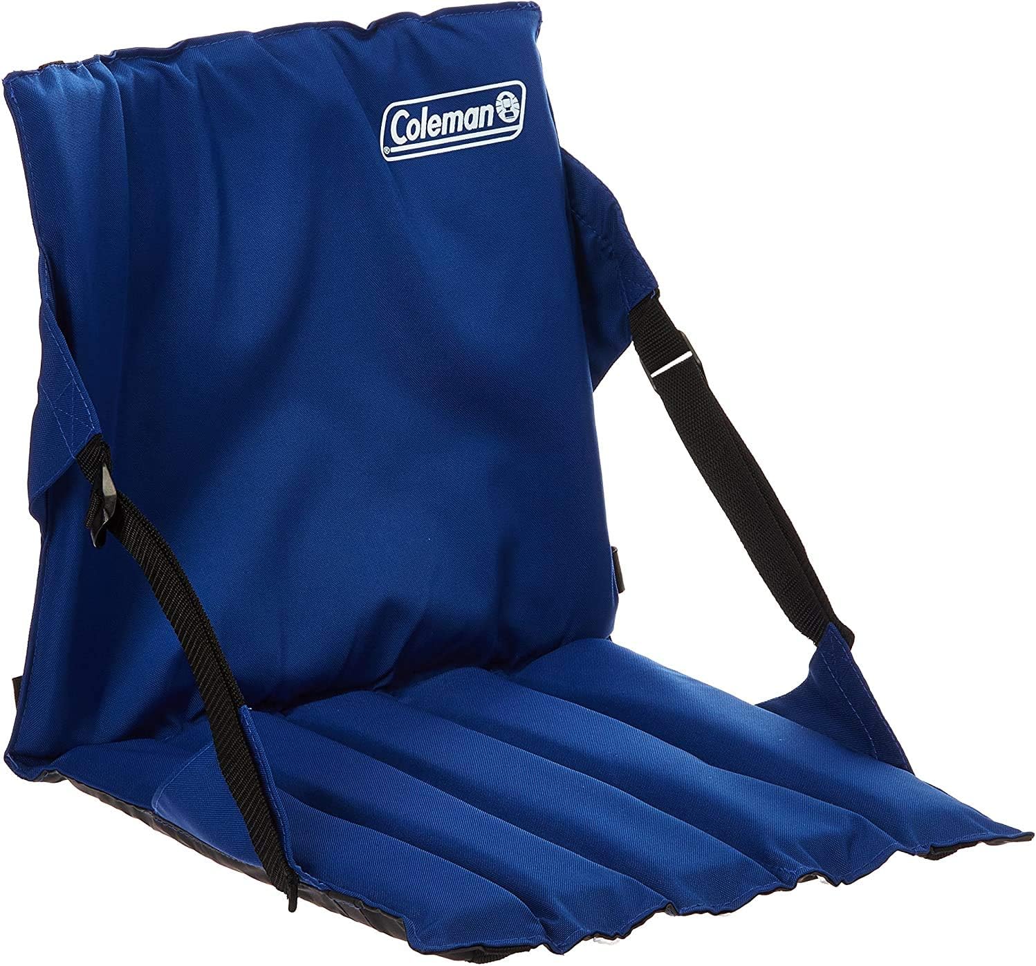 Coleman Portable Stadium Seat Cushion | Lightweight Padded Seat for Sporting Events and Outdoor Concerts | Bleacher Cushion with Backrest