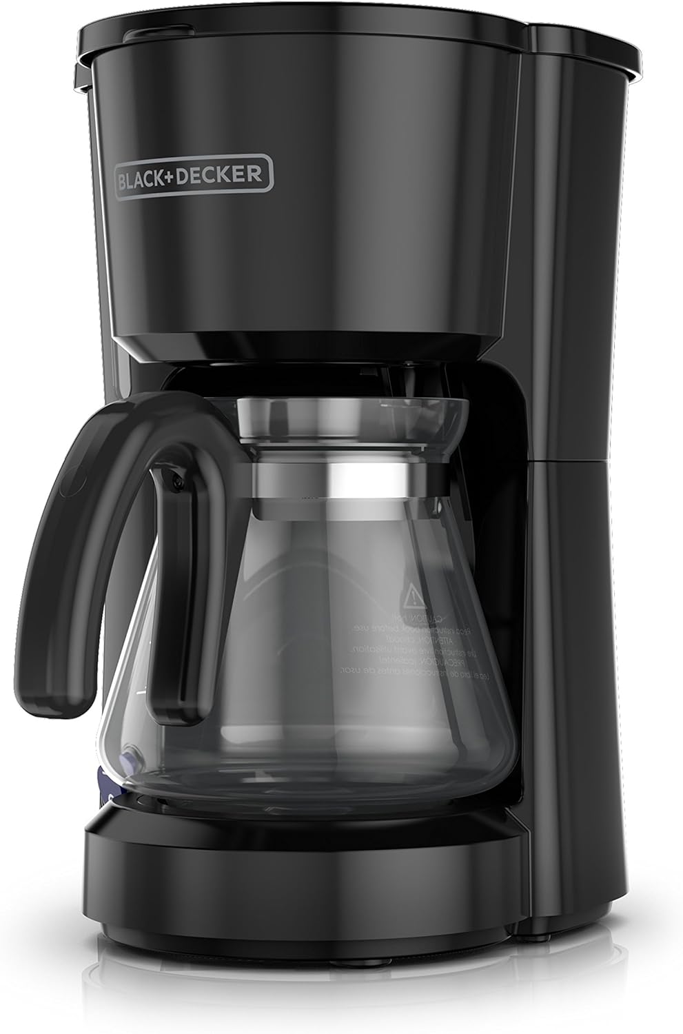 BLACK+DECKER CM0755S 4-in-1 5-Cup Coffee Station Coffeemaker, Black