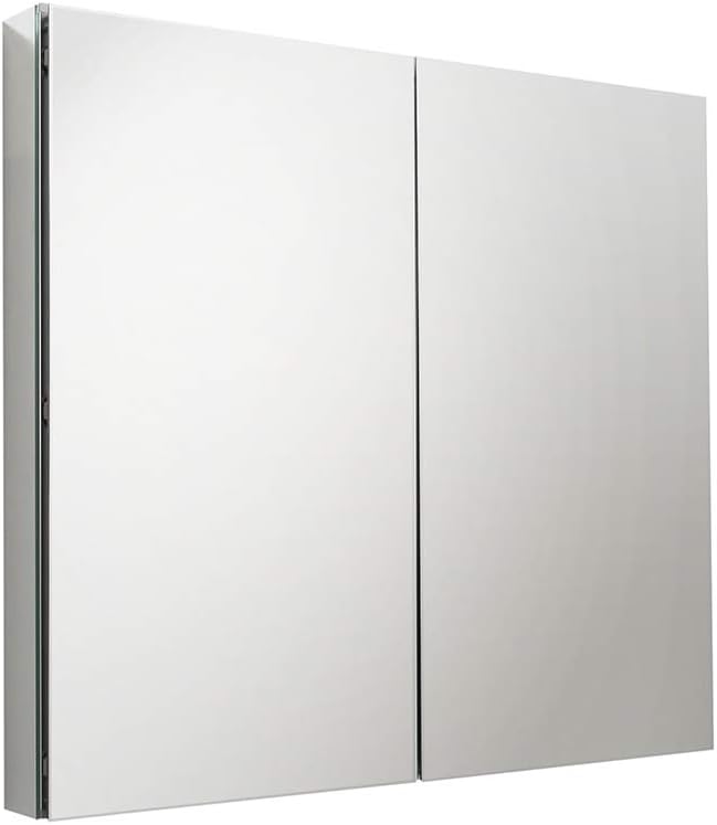 Fresca 40 Wide x 36 Tall Bathroom Medicine Cabinet w/Mirrors