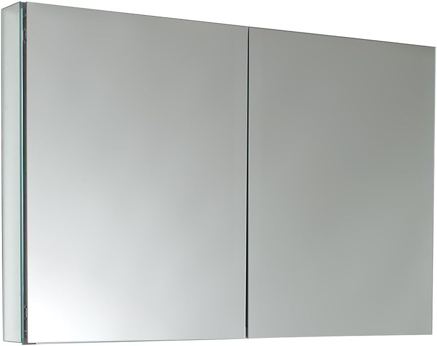 Fresca Bath FMC8010 40 Wide Bathroom Medicine Cabinet with Mirrors