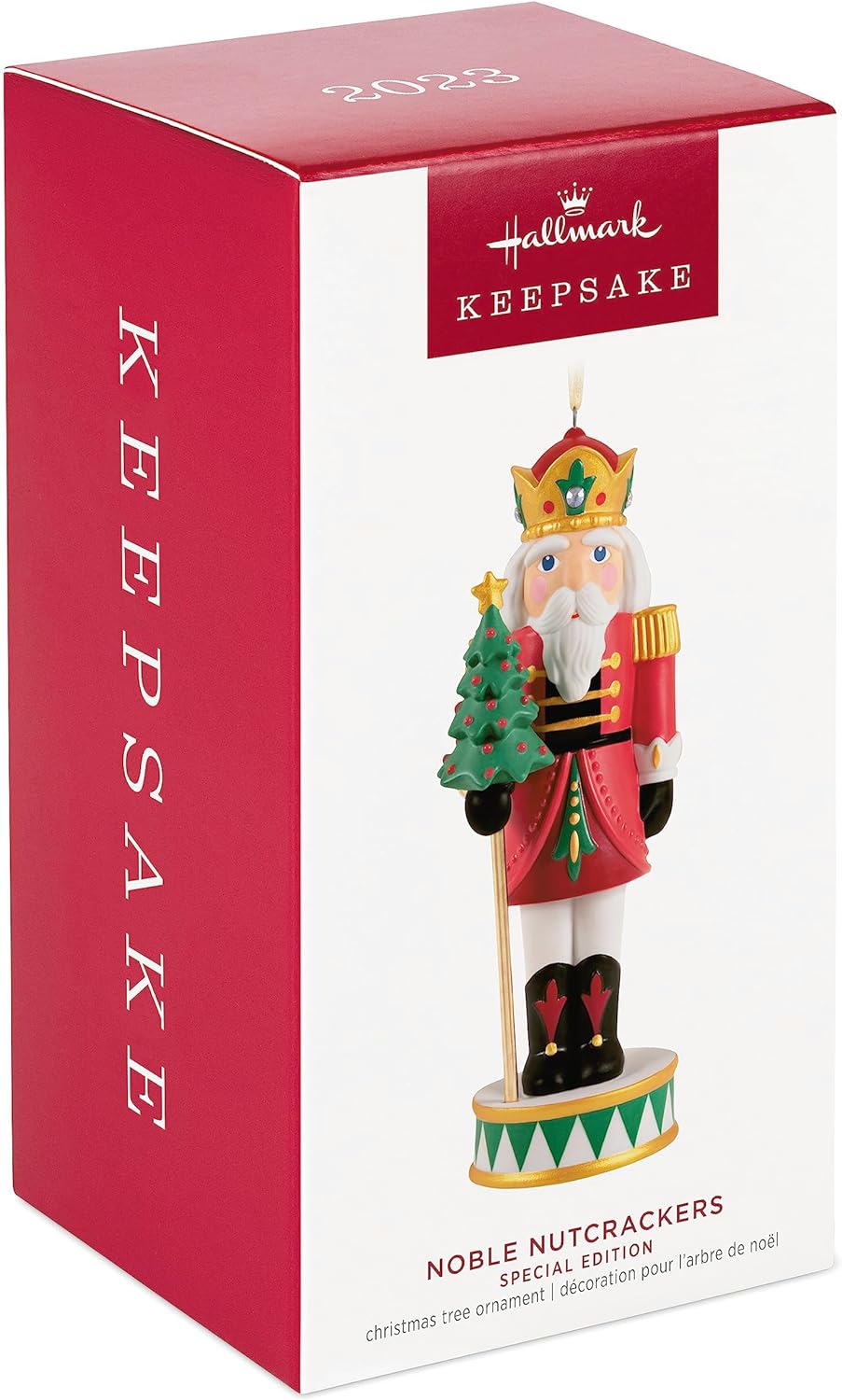 Christmas Ornament 2023, Noble Nutcrackers Special Edition, Porcelain Ornament, Gifts for Her