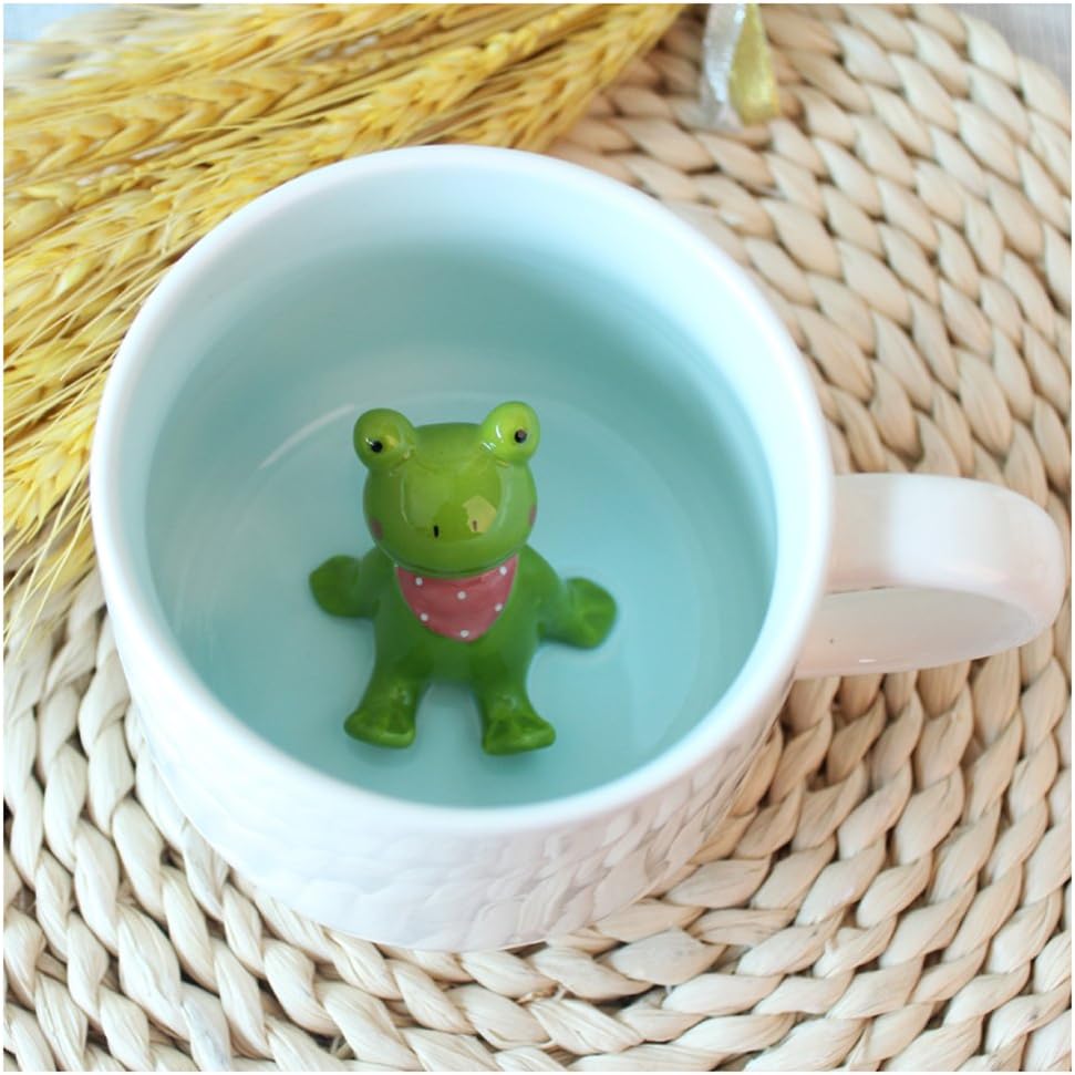 3D Cute Animal Ceramics Coffee Cup Office Cup