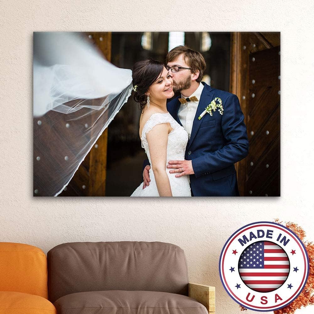 wall26 - Personalized Photo to Canvas Print Wall Art - Custom Your Photo On Canvas Wall Art - Digitally Printed - 12 x 18