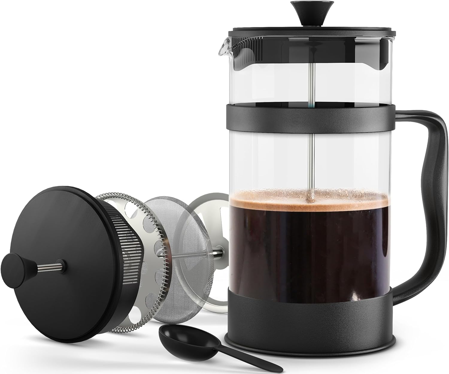 Utopia Kitchen Large French Press Coffee Maker 51 Oz, French Press Tea Maker, Camping French Press Coffee Maker, Cold Brew Portable French Press, Travel Coffee Presses, Tea Press for Loose Tea Gifts