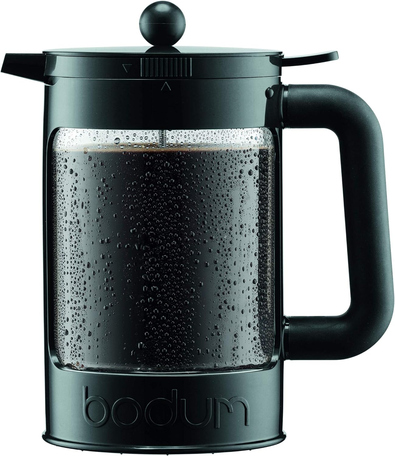 bodum Bean Cold Brew Press and Iced Coffee Maker, 51 Oz., 51 Ounce, Black