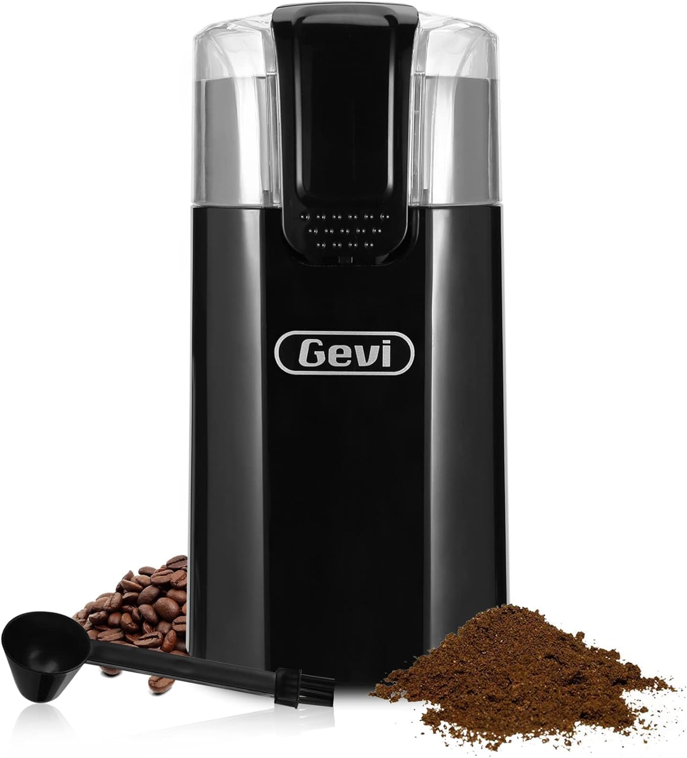 Gevi Coffee Grinder Electric Stainless Steel Blade Espresso Grinder for Coffee Espresso Latte Mochas, Coffee Grinders for Home Use.