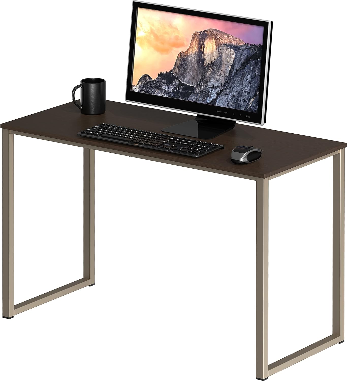 SHW Home Office 32-Inch Computer Desk, Espresso