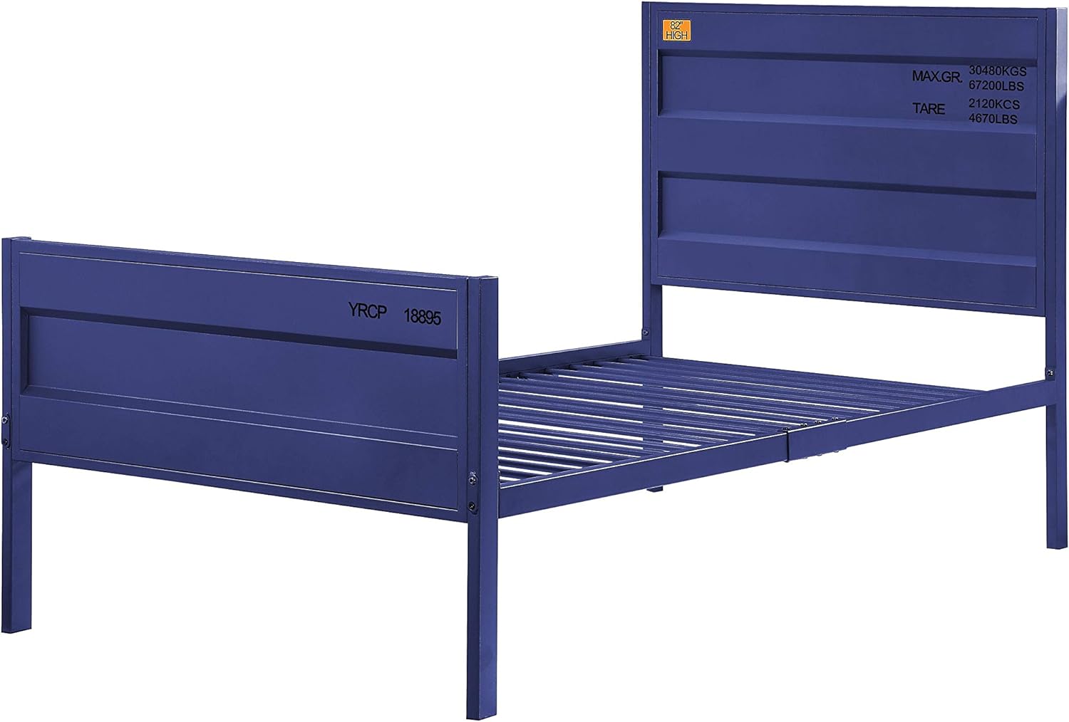 Acme Cargo Full Panel Kids Bed in Blue