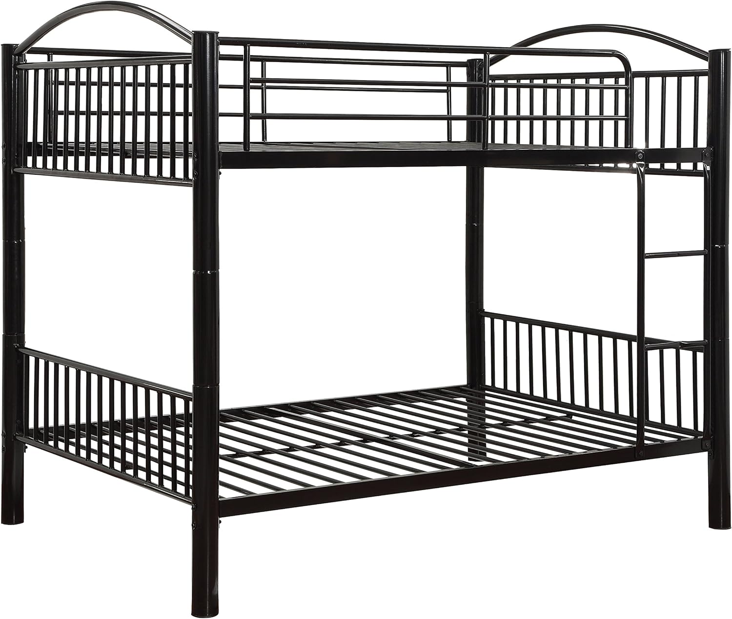 Acme Cayelynn Full Over Full Metal Bunk Bed in Black