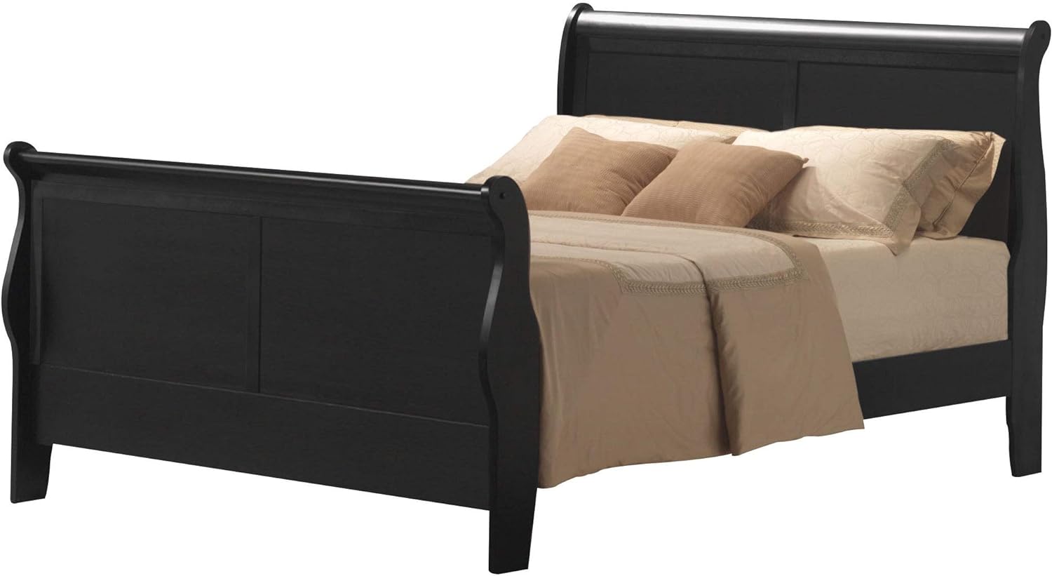 Acme Louis Philippe III Twin Bed in Black