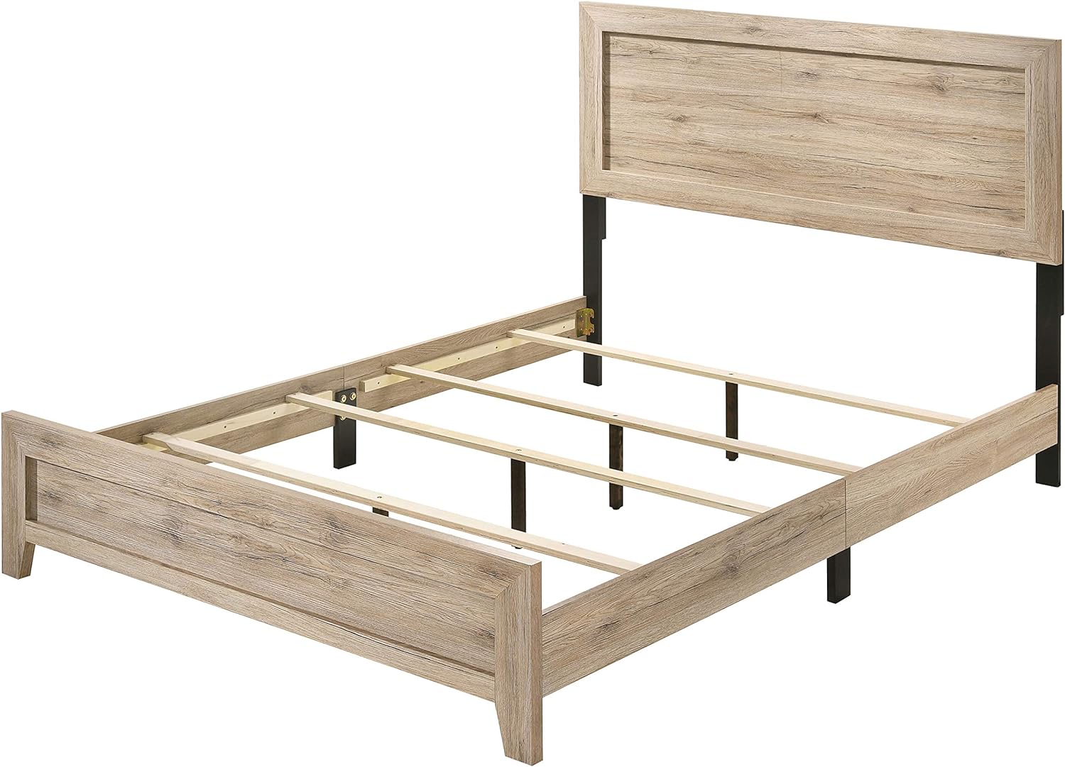 Acme Miquell Eastern King Bed in Natural