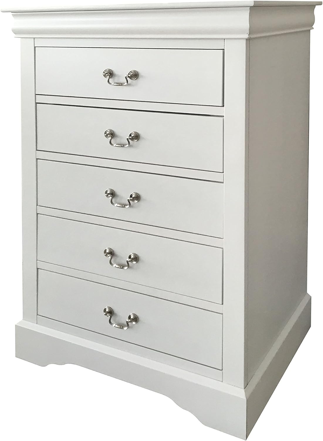 Acme Louis Philippe III Chest in White