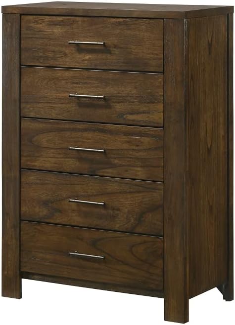 ACME Furniture Merrilee 5 Drawer Chest in Oak