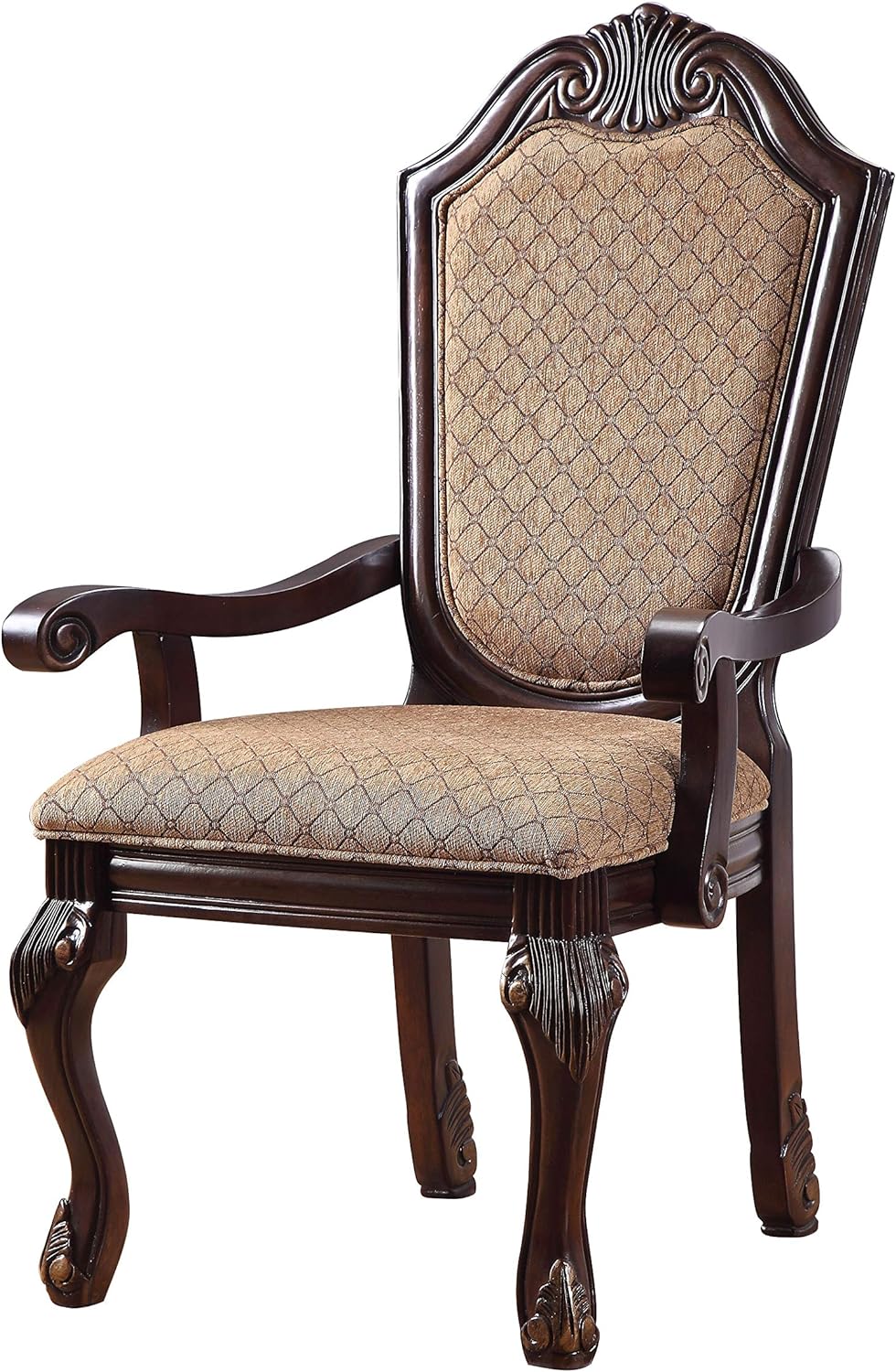 ACME Furniture Chateau de Ville Espresso Arm Chair (Set of 2)