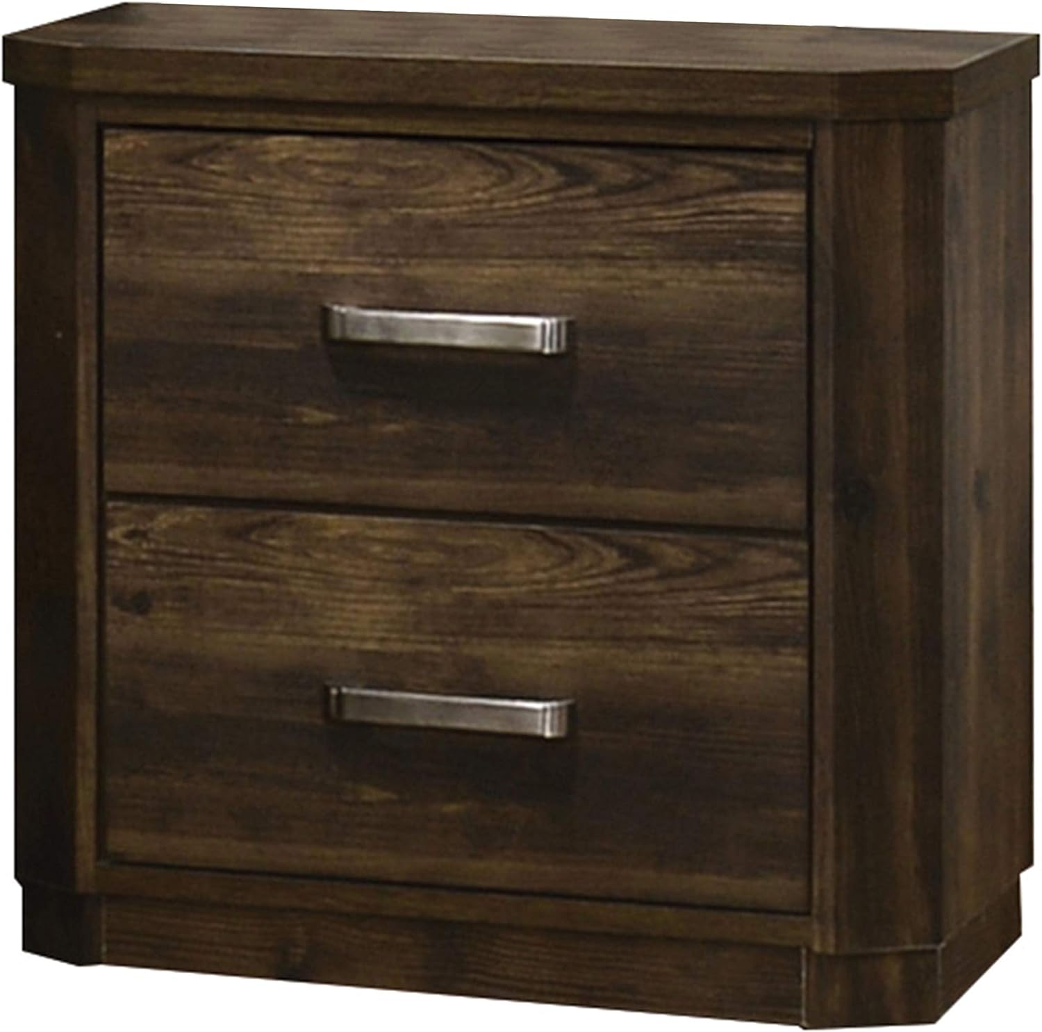 Acme Elettra Nightstand in Antique Walnut