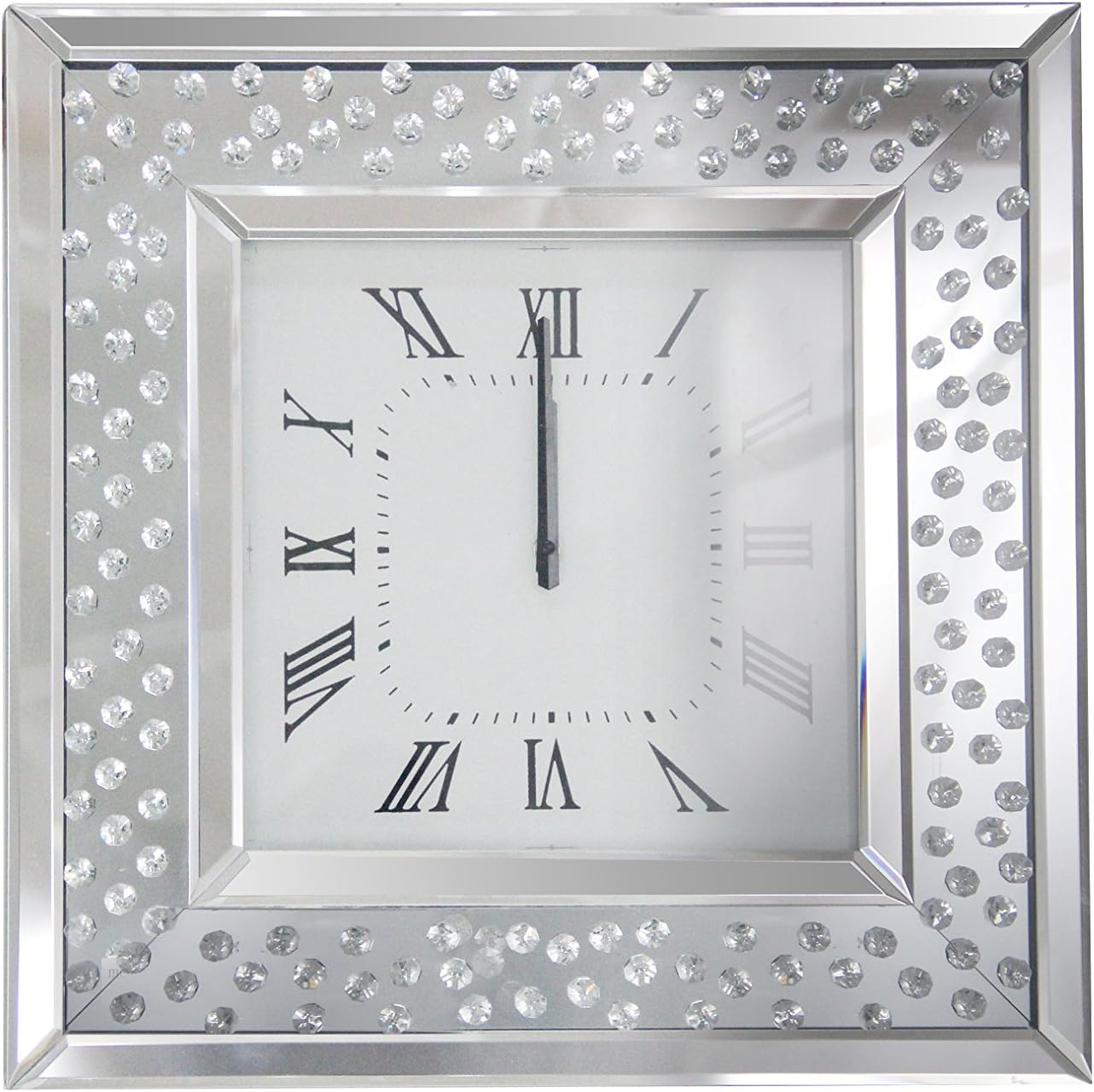 Acme Nysa Square Mirrored Wall Clock