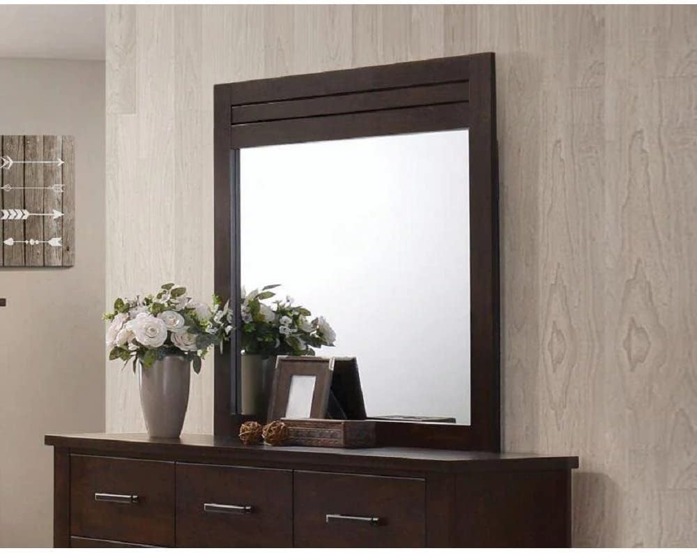 Acme Panang Mirror in Mahogany