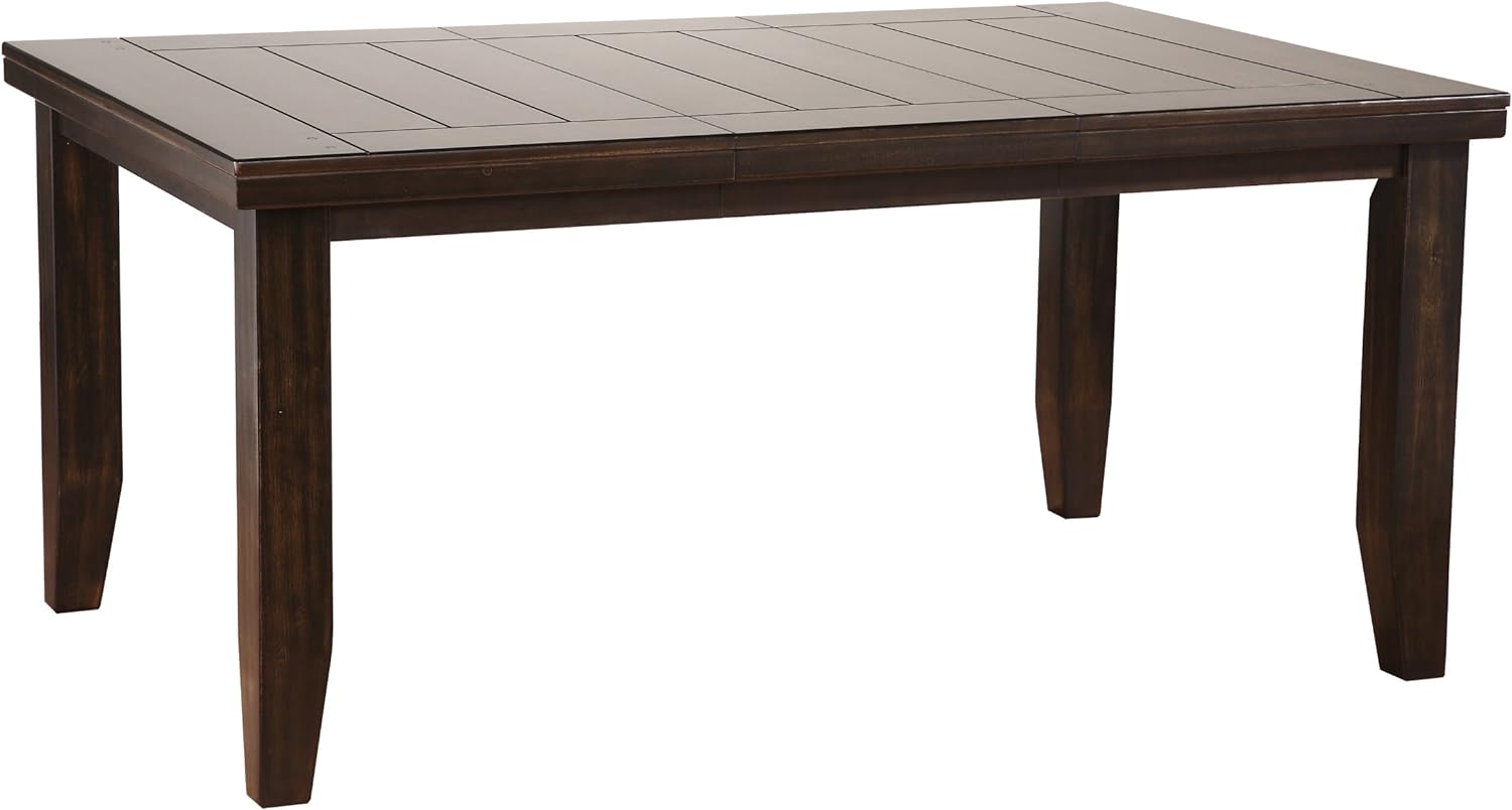 Acme Urbana Rectangular Wooden Extendable Dining Table in Espresso