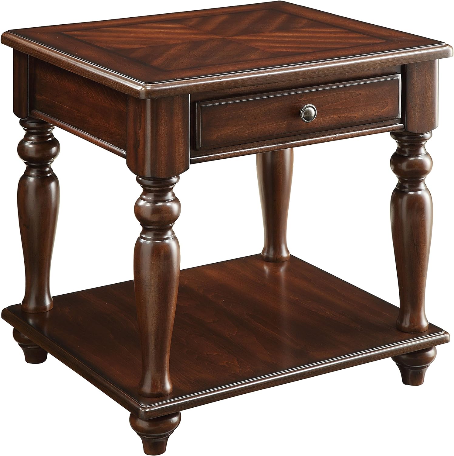 ACME Furniture Farrel End Table, Walnut