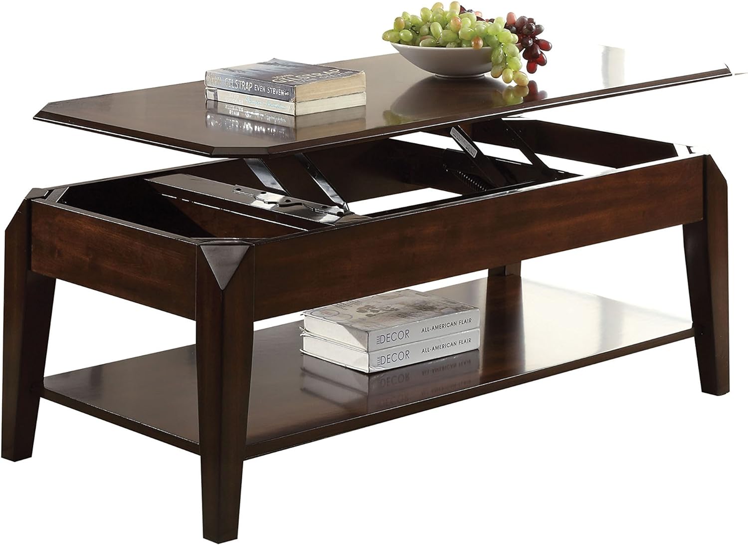 Acme Docila Lift Top Coffee Table in Walnut