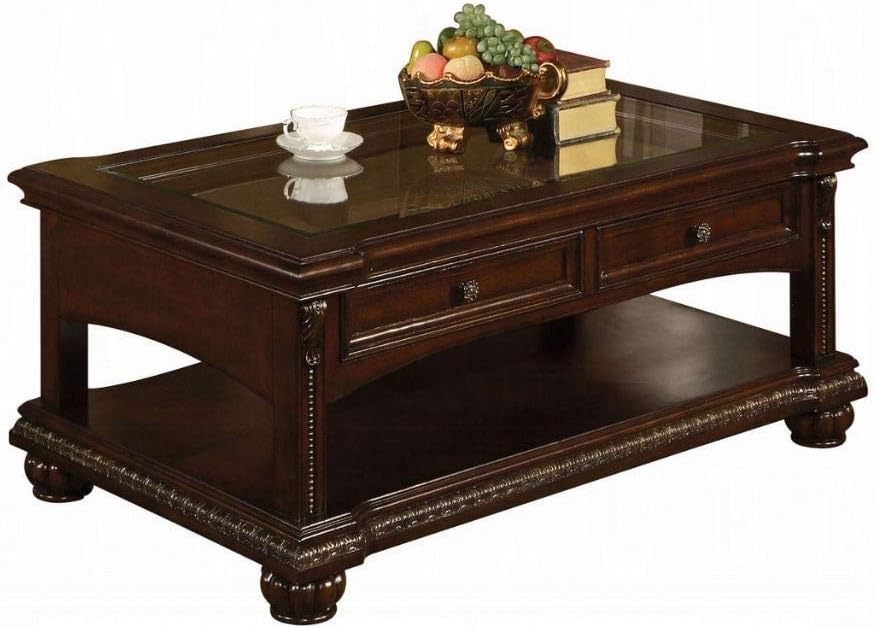 Acme Anondale Coffee Table in Cherry