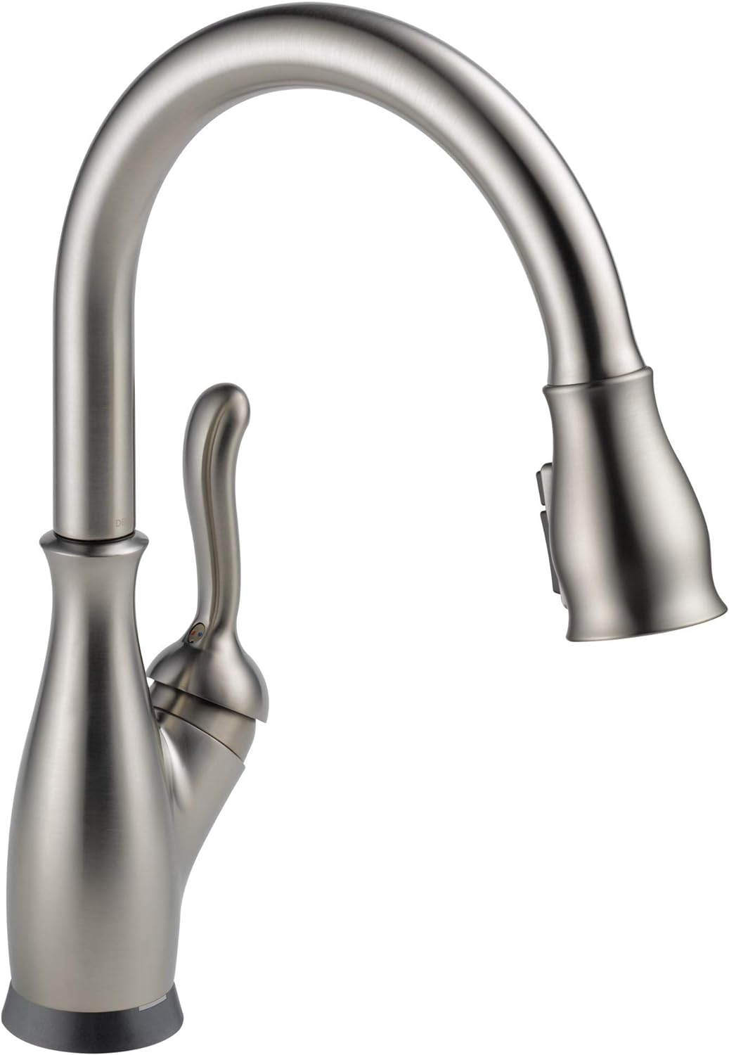Delta Faucet Leland Touch Kitchen Faucet Brushed Nickel, Kitchen Faucets with Pull Down Sprayer, Kitchen Sink Faucet, Touch2O Technology, SpotShield Stainless 9178T-SP-DST, Without Soap Dispenser