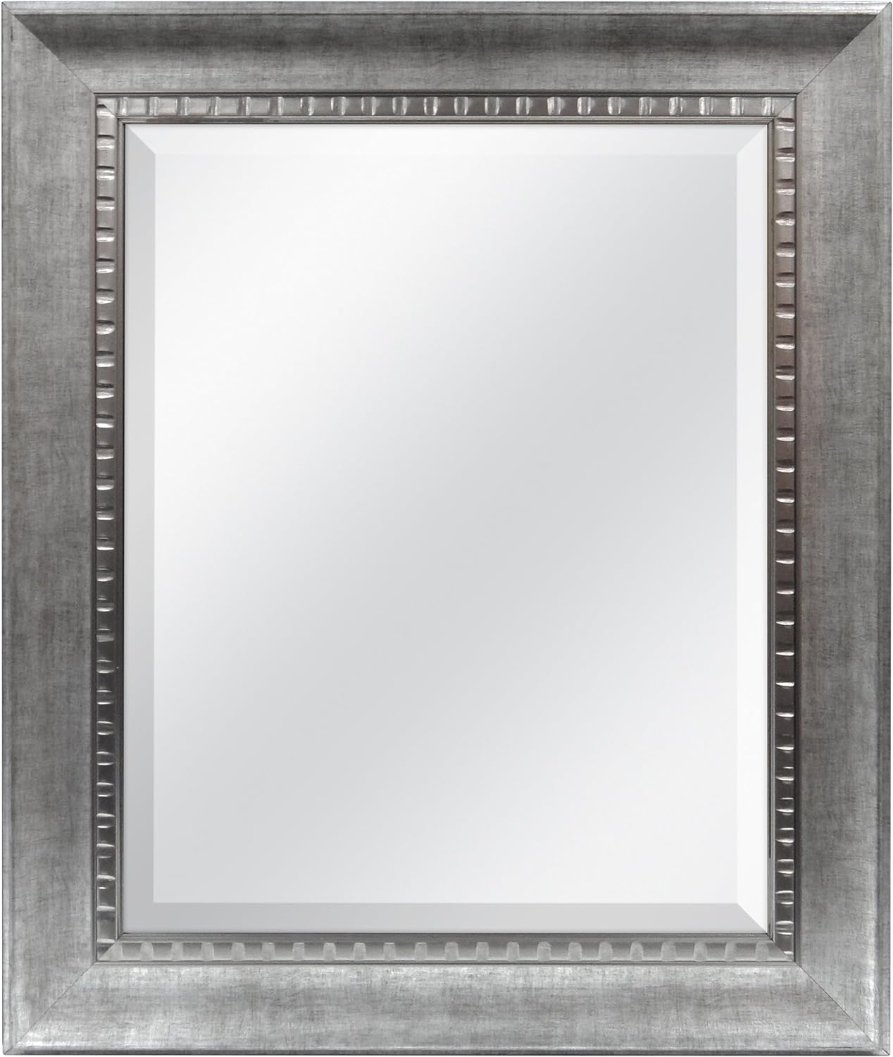 MCS 16x20 Inch Sloped Mirror, 21.5x25.5 Inch Overall Size, Silver (20562)