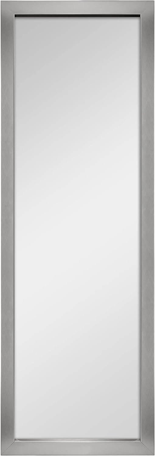 MCS Thin Gallery Full Length Floor Mirror , Silver, 21.4 x 63.4 in