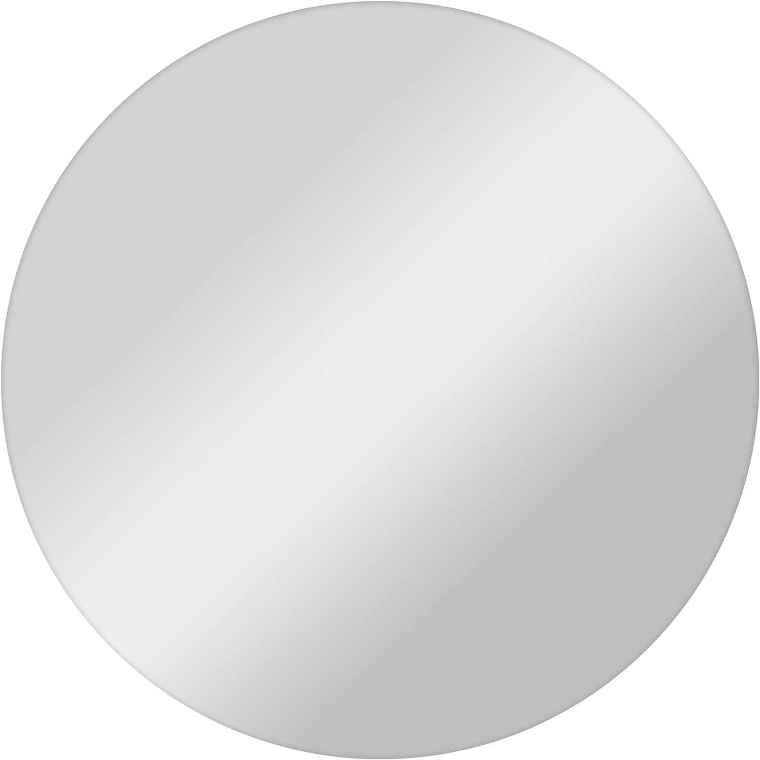 Frameless Mirror 34IN Polished Round